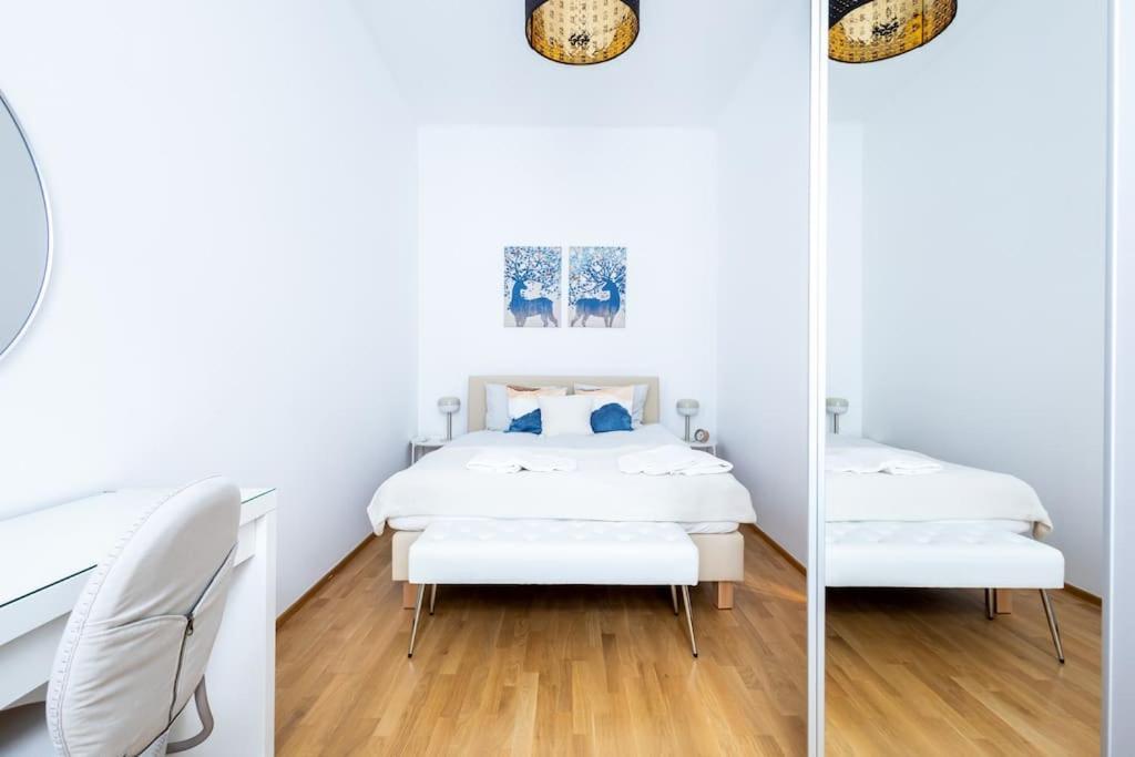 Orestaliving - Spacious 2Br On The Danube Canal Вена Экстерьер фото